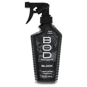 Bod Man Black by Parfums De Coeur Body Spray 8 oz